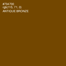 #734700 - Antique Bronze Color Image